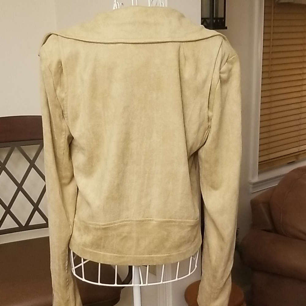 Microsuede Tan Jacket - image 7